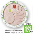 Bio Geflügel-Lyoner Angebote von Wiltmann bei E center Göppingen für 1,69 €