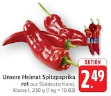 Spitzpaprika rot bei EDEKA im Neckarsteinach Prospekt für 2,49 €