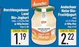 Bio-Joghurt im EDEKA Prospekt Bio-Joghurt von Berchtesgadener Land im aktuellen EDEKA Prospekt für 1,19 €