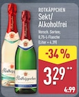 Sekt/Alkoholfrei von Rotkäppchen für 3,29 € bei ALDI Nord im Angebot Sekt/Alkoholfrei von Rotkäppchen im aktuellen ALDI Nord Prospekt