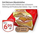 Mandelstollen im Angebot bei GLOBUS in Braunschweig Mandelstollen Angebote von Emil Reimann bei GLOBUS Braunschweig für 6,99 €