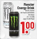 Aktuelles Energy Drink Angebot bei EDEKA in Hückelhoven ab 1,00 €