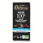 Chocolat Noir 100% Dattes Graines de Courge Sésame Toasté - Dardenne en promo chez Naturalia Chocolat Noir 100% Dattes Graines de Courge Sésame Toasté - Dardenne dans le catalogue Naturalia