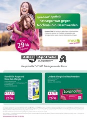Aktueller mea - meine apotheke Apotheke Prospekt in Schechingen und Umgebung, "Unsere März-Angebote" mit 4 Seiten, 01.03.2024 - 31.03.2024