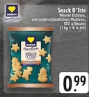 E center Baesweiler - Snack O'Trio Winter Edition Angebot im Prospekt Snack O'Trio Winter Edition bei E center im Baesweiler Prospekt für 0,99 €