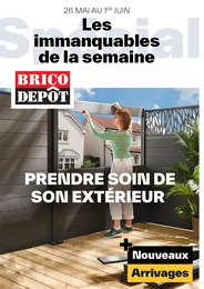 Brico Dépôt Catalogue "Les immanquables de la semaine", 1 page, Aussevielle, 26/05/2023 - 01/06/2023 Brico Dépôt Catalogue "Les immanquables de la semaine", 1 page, Aussevielle, 26/05/2023 - 01/06/2023