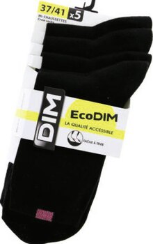 Géant Casino Ranspach-le-Bas - Lot de 5 paires de chaussettes ECODIM Promo Lot de 5 paires de chaussettes ECODIM dans le catalogue Géant Casino "Toutes en sincère !" à Ranspach-le-Bas