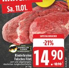 Rinderbraten Falsches Filet Angebote von Deutsches Jungbullen-Fleisch bei E center Voerde für 14,90 €