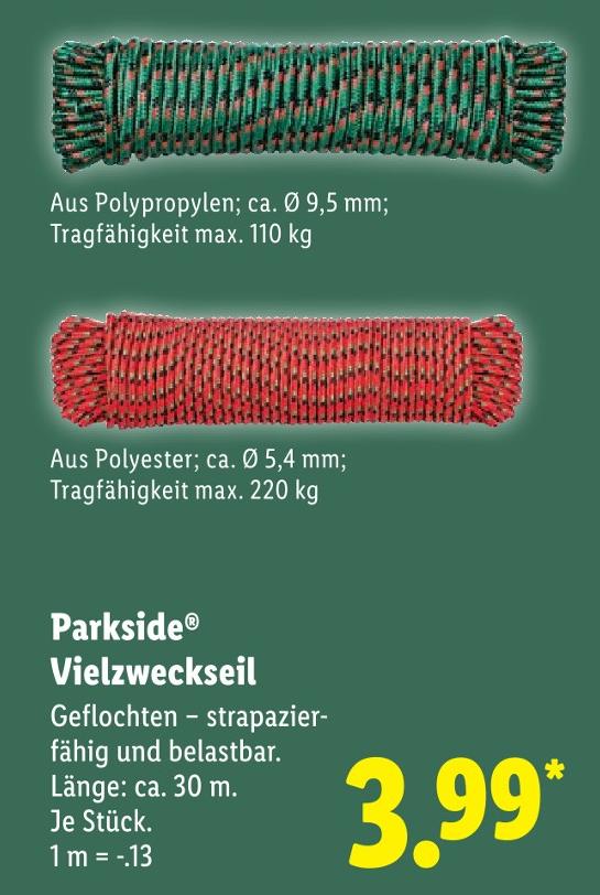 Vielzweckseil aus Polypropylen