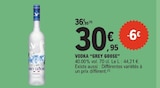 Vodka - GREY GOOSE - E.Leclerc à Vénissieux Vodka - GREY GOOSE en promo chez E.Leclerc Vénissieux à 30,95 €