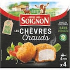Les Chèvres Chauds Fromage à dorer au lait pasteurisé de chèvre à Hyper U dans Brains