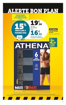 Promo Vêtements dans le catalogue Super U du moment à la page 3