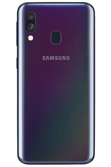 Darty Libourne - Smartphone SAMSUNG GALAXY A40 NOIR 64GO Promo Smartphone SAMSUNG GALAXY A40 NOIR 64GO dans le catalogue Darty "La sélection bons plans chez Darty" à Libourne