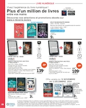 Promos Housse Tablette Numérique dans le catalogue "AVEC LA CULTURE, OFFREZ DES ÉMOTIONS À PROFUSIONS !" de E.Leclerc à la page 50