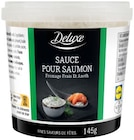 Sauce pour saumon - Deluxe - Lidl à Perpignan Sauce pour saumon - Deluxe en promo chez Lidl Perpignan à 1,49 €