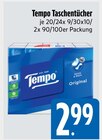 Taschentücher von Tempo im aktuellen EDEKA Prospekt für 2,99 €