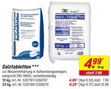 Wuerzmittel im toom Baumarkt Prospekt Salztabletten im aktuellen toom Baumarkt Prospekt für 4,99 €
