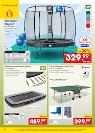 Trampolin Angebot im aktuellen Netto Marken-Discount Prospekt auf Seite 28