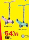Twista Skates roses 29-34 - Yvolution en promo chez JouéClub Clichy à 54,99 €