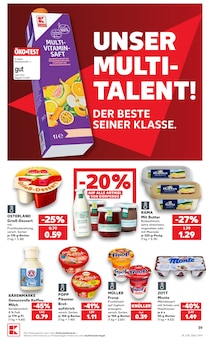 Margarine im Kaufland Prospekt "Hier bin ich richtig" mit 72 Seiten (Dresden)