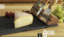 Géant Casino Les Goudes - Service à fromage + 3 couteaux Promo Service à fromage + 3 couteaux dans le catalogue Géant Casino "Des cadeaux par milliers !" à Les Goudes