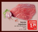 Aktuelle Braten Angebote bei Marktkauf in Leipzig Aktuelles Deutscher Schmorbraten aus dem Rinderbug Angebot bei Marktkauf in Leipzig ab 1,29 €