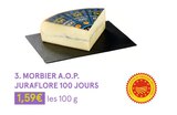 Promo MORBIER A.O.P. 100 JOURS à 1,59 € dans le catalogue Monoprix à Épinal