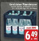 Mineralwassser im Angebot bei EDEKA in Soest Mineralwassser Angebote von Gerolsteiner bei EDEKA Soest für 6,49 €