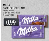 Tafelschokolade im Angebot bei EDEKA in Ratingen Tafelschokolade Angebote von Milka bei EDEKA Ratingen für 0,99 €