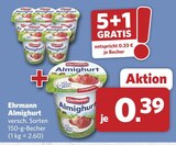Almighurt im Angebot bei combi in Garbsen Almighurt Angebote von Ehrmann bei combi Garbsen für 0,39 €
