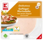 Geflügelwurst Mortadella im Angebot bei Kaufland in Salzgitter Geflügelwurst Mortadella Angebote von K-CLASSIC bei Kaufland Salzgitter für 1,11 €