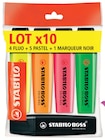 Intermarché Express Enghien-les-Bains - Promo 10 surligneurs Boss Original Promo 10 surligneurs Boss Original à 5,18 € dans le catalogue Intermarché Express à Enghien-les-Bains