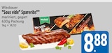 "Sous vide" Spareribs im E xpress Prospekt "Sous vide" Spareribs von Wiesbauer im aktuellen E xpress Prospekt für 8,88 €