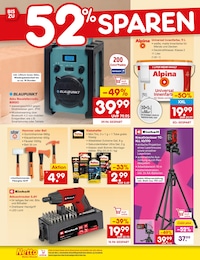 Bohrmaschine im Netto Marken-Discount Prospekt "Aktuelle Angebote" auf Seite 44