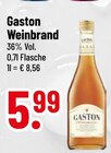 Weinbrand Angebote von Gaston bei Trinkgut Augsburg für 5,99 €