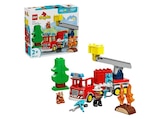 DUPLO Town 10473 Löschauto mit Schlauch und Feuerwehrmann Bausatz, Mehrfarbig im MediaMarkt Saturn Prospekt DUPLO Town 10473 Löschauto mit Schlauch und Feuerwehrmann Bausatz, Mehrfarbig von LEGO im aktuellen MediaMarkt Saturn Prospekt für 21,99 €