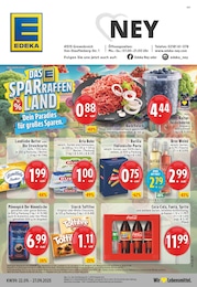 EDEKA Prospekt für Rommerskirchen: "Aktuelle Angebote", 24 Seiten, 22.09.2025 - 27.09.2025