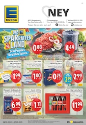 Aktueller EDEKA Supermarkt Prospekt in Rommerskirchen und Umgebung, "Aktuelle Angebote" mit 24 Seiten, 22.09.2025 - 27.09.2025