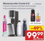 Wassersprudler Crystal 3.0 im Netto Marken-Discount Prospekt Wassersprudler Crystal 3.0 von Sodastream im aktuellen Netto Marken-Discount Prospekt für 99,99 €