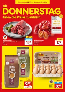 Kaffee im Netto Marken-Discount Prospekt "Aktuelle Angebote" mit 73 Seiten (Bruchsal)