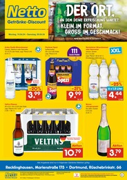 Netto Marken-Discount Prospekt für Schwerte: "DER ORT, AN DEM DU IMMER AUSGEZEICHNETE PREISE FINDEST.", 6 Seiten, 15.04.2024 - 20.04.2024