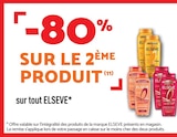 -80% sur le 2ème produit sur tout ELSEVE - ELSEVE en promo chez Netto -80% sur le 2ème produit sur tout ELSEVE - ELSEVE dans le catalogue Netto