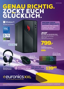 Aktueller EURONICS Prospekt "GENAU RICHTIG. ZOCKT EUCH GLĂśCKLICH." Aktueller EURONICS Prospekt