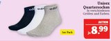 Unisex Quartersocken im Angebot bei Marktkauf in Erlangen Unisex Quartersocken Angebote von adidas bei Marktkauf Erlangen für 8,99 €