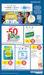 Prix et réduction Eau Minérale dans le prospectus Intermarché en cours Offre Eau Minérale dans le catalogue Intermarché du moment à la page 33