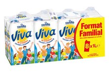 Carrefour Villers-Sire-Nicole - Lait U.H.T. Viva "Format Familial" Promo Lait U.H.T. Viva "Format Familial" dans le catalogue Carrefour "Le mois qui aime la France" à Villers-Sire-Nicole