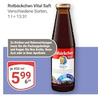 Aktuelles Vital Saft Angebot bei GLOBUS in Wiesbaden ab 5,99 €