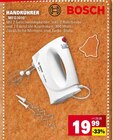 Handrührer MFQ3010 Angebote von Bosch bei E center Mainz für 19,99 €