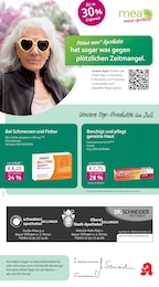 Apotheke Prospekt von mea - meine apotheke in Lauingen Aktueller mea - meine apotheke Apotheken Prospekt für Lauingen: Unsere Juli-Angebote mit 4} Seiten, 01.07.2025 - 31.07.2025
