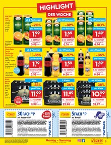 Coca Cola im Netto Marken-Discount Prospekt "Aktuelle Angebote" mit 66 Seiten (Halberstadt)